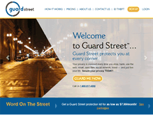 Tablet Screenshot of guardstreet.com